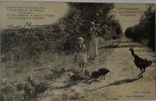 Cpa les chansons jean - les, de