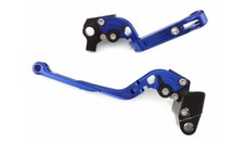 Paire Leviers Repliables Flip Up Bleus Frein Embrayage VOXAN ROADSTER 1999-2007