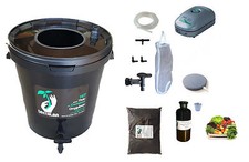 Kit complet 10L noir pour thé compost aéré : pompe filtre... tea compost brewer