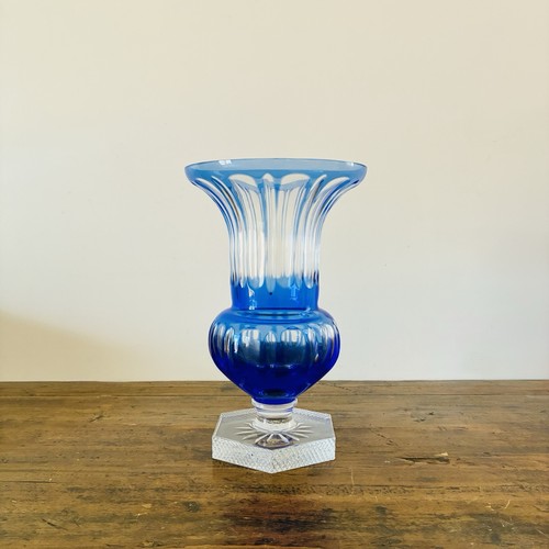 Vase cristal paris - vase, bleu