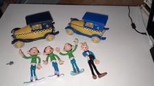 GASTON  LAGAFFE   LOT  FIGURINES  ET VOITURE