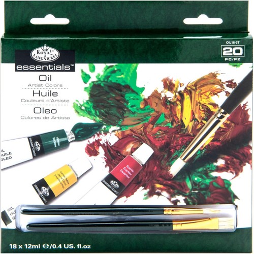Peinture huile 18 tubes - peinture, l'huile