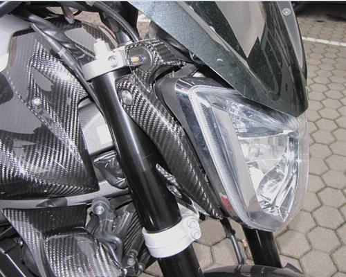 Carbon masque lampe en - lampe,