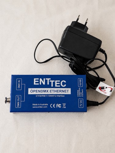 Enttec open dmx ethernet ode - enttec,
