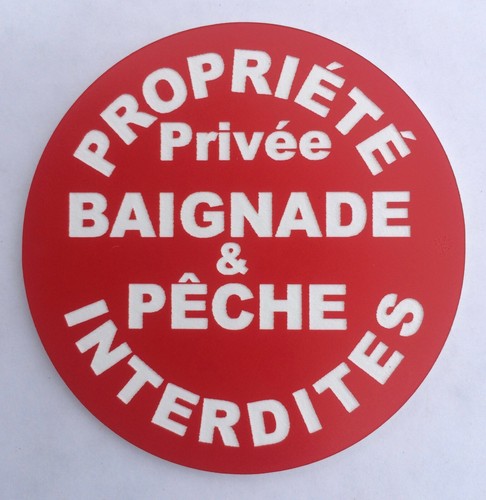 Panneau propriété privée - panneau,