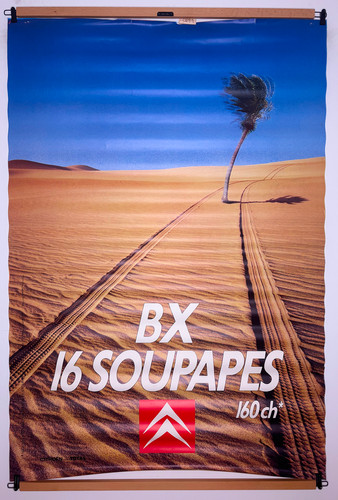 Affiche publicitaire vintage
