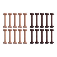 10x Bobines vides en bois