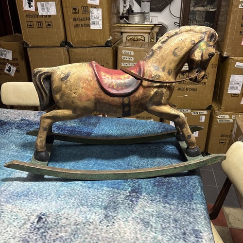 Cheval bascule papier - cheval,