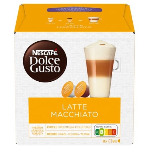 Café capsules latte - latte, macchiato