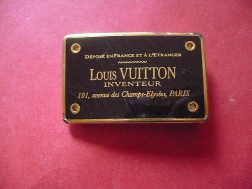 Louis vuitton jolie plaque de - jolie,