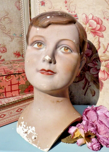 Ancienne tête mannequin - ancienne,