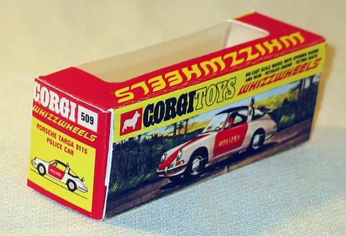 Corgi toys 509 porsche - toys, targa
