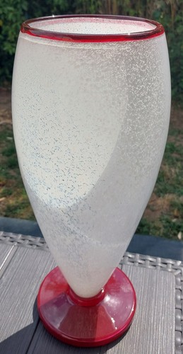 Grand vase pâte verre - grand, en