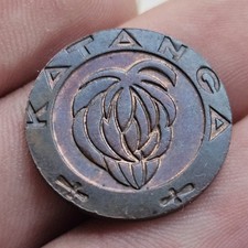 Katanga 1 Franc 1961 Regime De