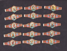 Complete Set of 25 Cigar Label