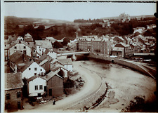 Belgium, La Roche en Ardenne, vintage print, ca.1890 vintage print print print d&#