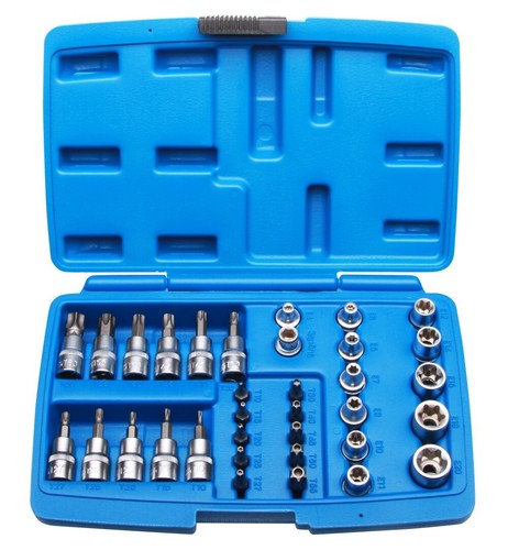 Douilles embouts torx - 34,