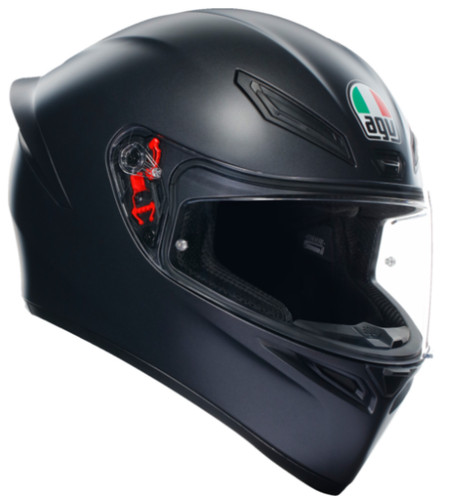 Agv solid matte black - agv, s