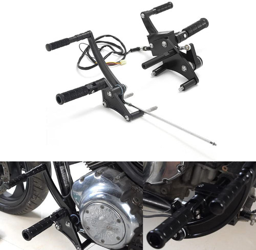 Cnc billet forward controls - billet, 4"
