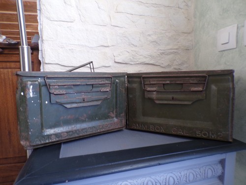 Ww2 militaria caisses - 2, à