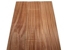 1X Planche En Bois De Mahogany Simple 122X17,5Cm X 48Mm