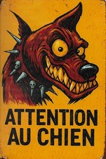 Plaque Métal HUMOUR