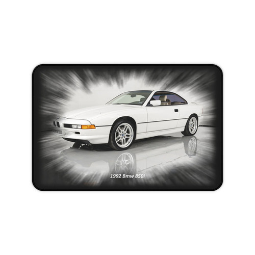 1992 bmw 850i desk mat - 1992,