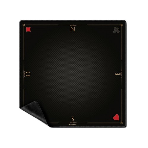 Tapis cartes prestige noir - de,