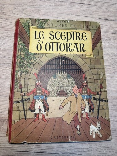 Tintin sceptre ottokar - tintin, d’ottokar