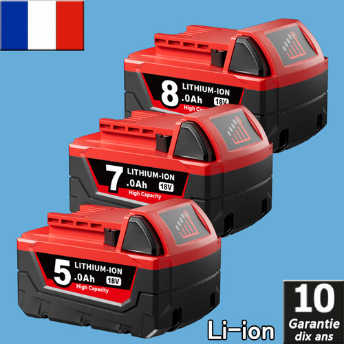 0ah pour batterie milwaukee - pour,