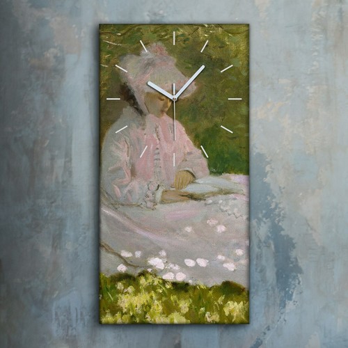 Horloge décorative sur toile