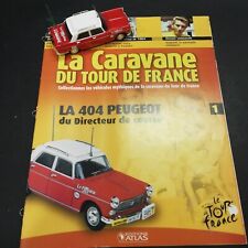 Norev, Peugeot 404 du Director, 1968 Tour de France Caravan, Atlas 1/43e