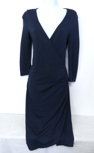 Robe gant drapée marine - tb, gant,