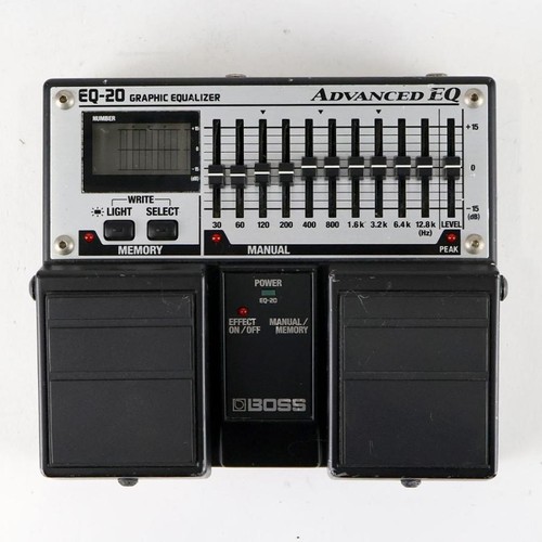Pédale effet boss - boss, eq-20