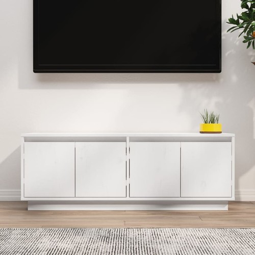 Meuble blanc 110x34x40 cm - tv,