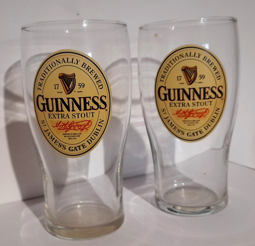 Verres vintage guinness - 2,