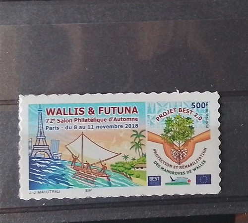 Wallis futuna 2018 - , timbre