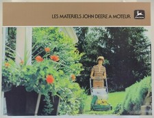 John Deere Snowplow Motorohoue Brochure Brochure Garden Tractor