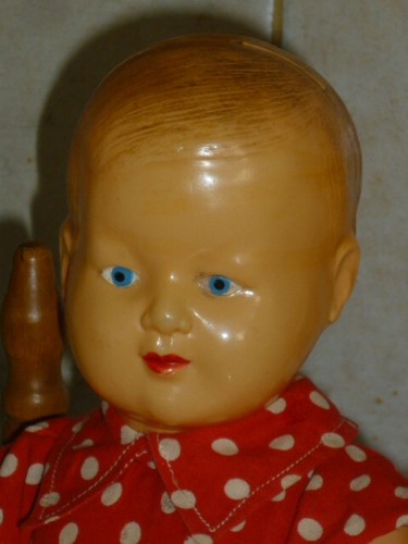 Ancien baigneur poupon - baigneur,