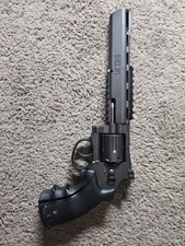 Black Ops Exterminator 8” Full Metal Revolver Pellet Gun With Pellets