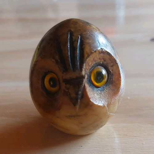 Statuette chouette oiseau - –,
