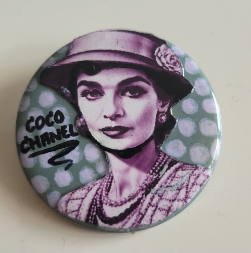 Badge broche portrait - badge,