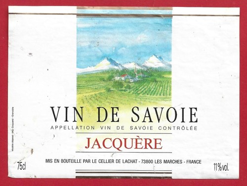 106 étiquette vin savoie - 106-50,