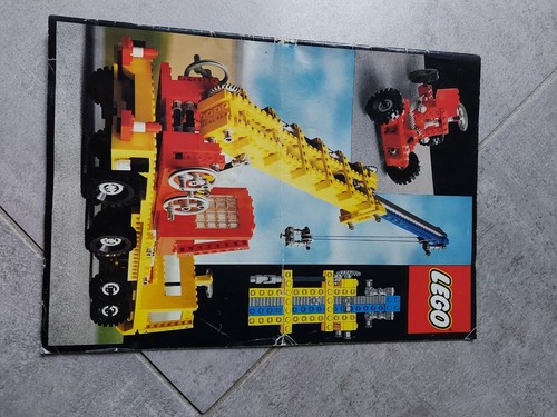 Lego technic manual notice - lego,