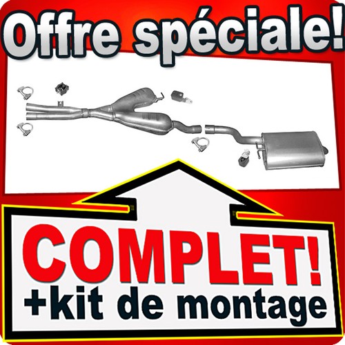 Ligne pot échappement pour - ligne,