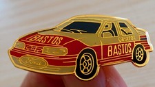 PIN'S RALLY CAR FORD SIERRA RS COSWORTH BASTOS VERSION 4.00 CM LONG