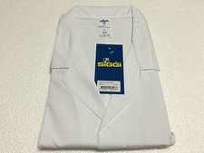 SIGGI Blouse Travail Homme Modèle Record Blanc 65% Polyester 35% Coton