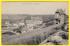 Old postcard 80 - AULT (Somme) Panorama de BOIS DE CISE VILLAS CHALETS Advertising on the back