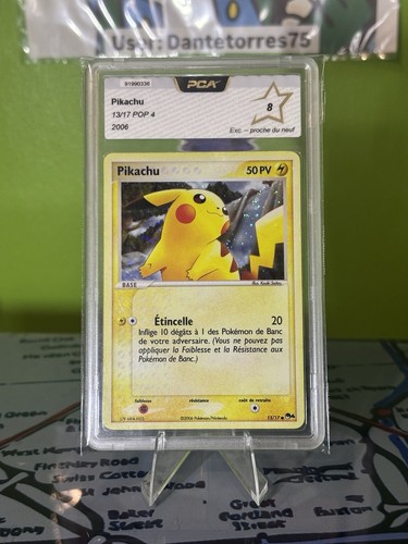 Carte pokémon pikachu - pikachu, holo