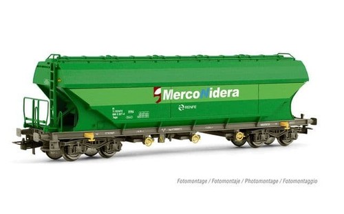 He6047 wagon plat trémie - he6047,